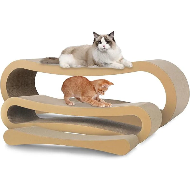 3 in 1 Cat Scratcher Cardboard,
