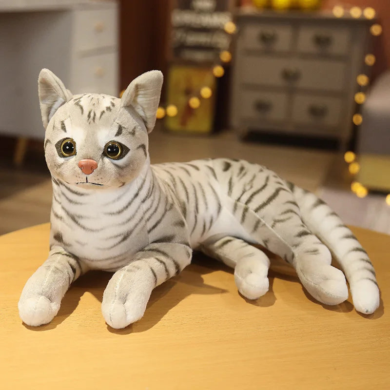 29cm Simulation American Shorthai &Siamese Cat