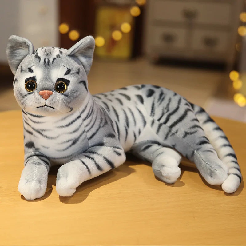 29cm Simulation American Shorthai &Siamese Cat