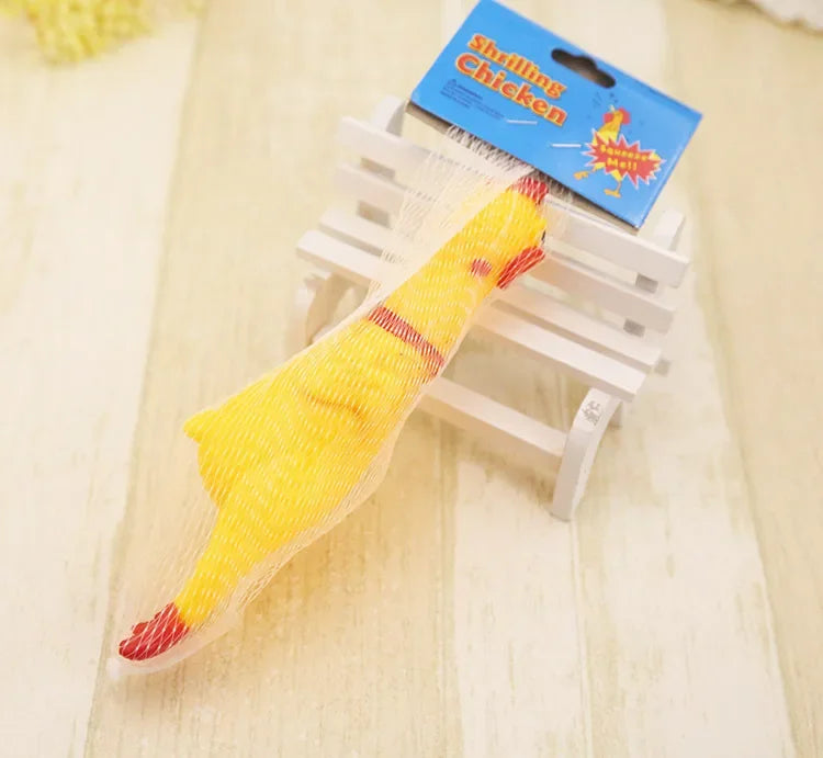 17CM Screaming Chicken Dog Toys