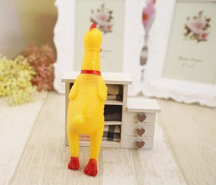 17CM Screaming Chicken Dog Toys