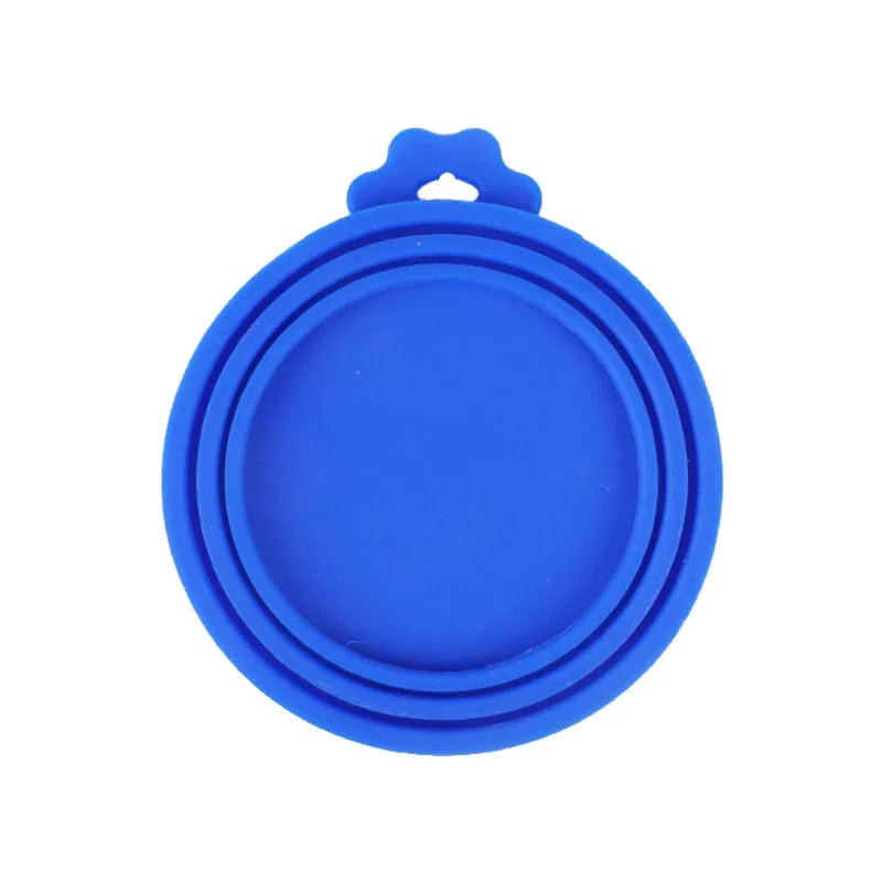 A set Reusable Pet Food Can Cover