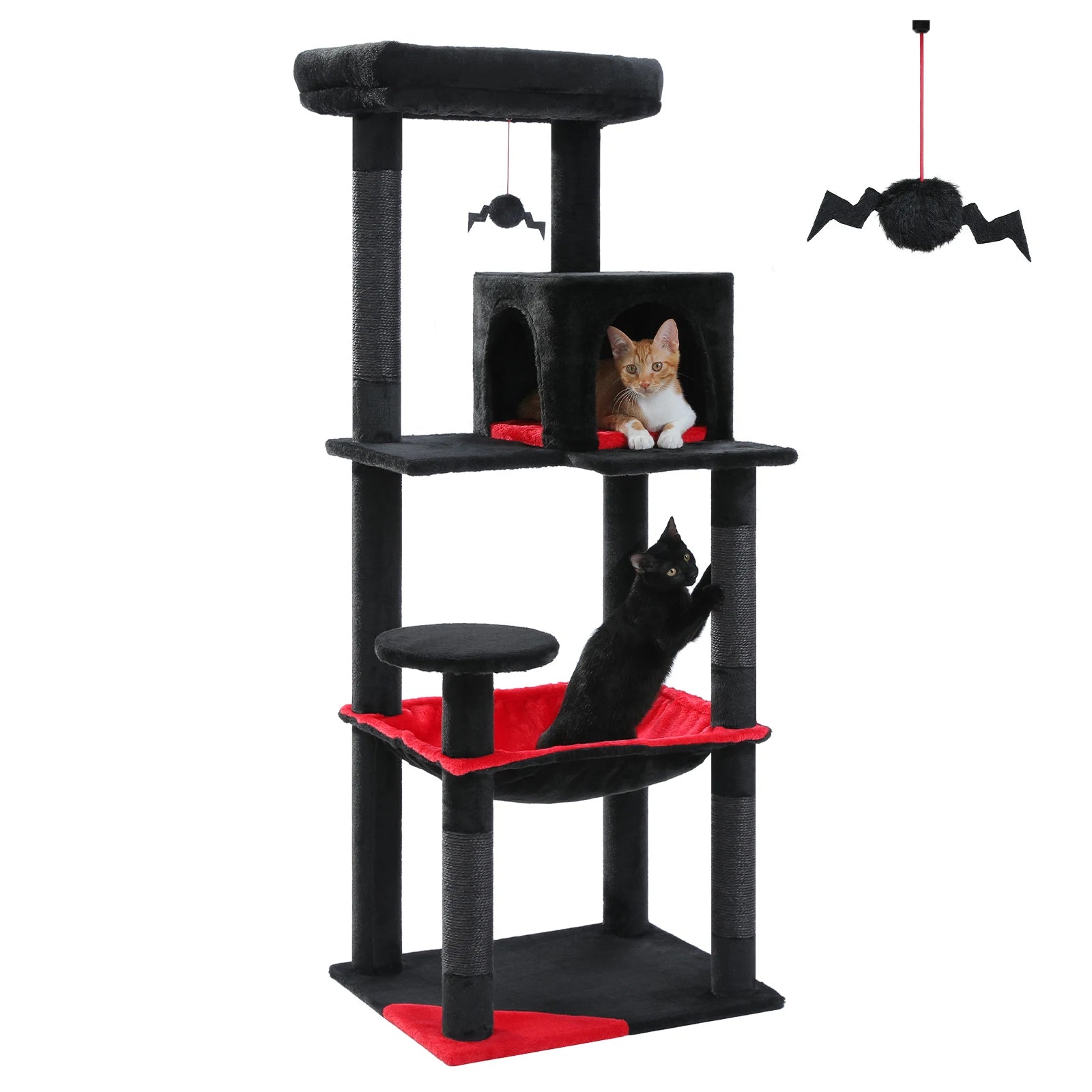 Gothic Cat Tree for Indoor Cats,