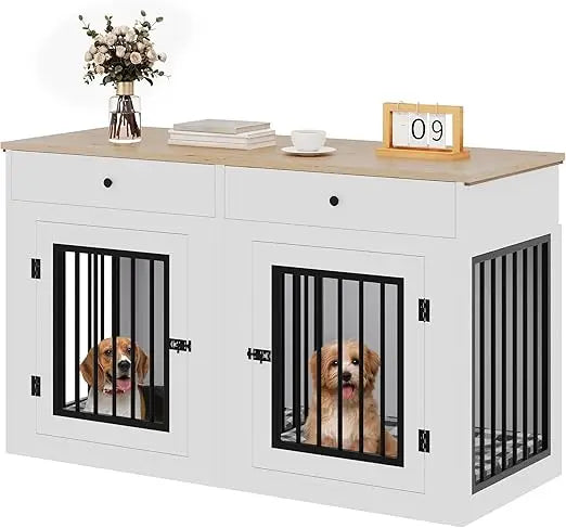 60" Wooden Dog Crate