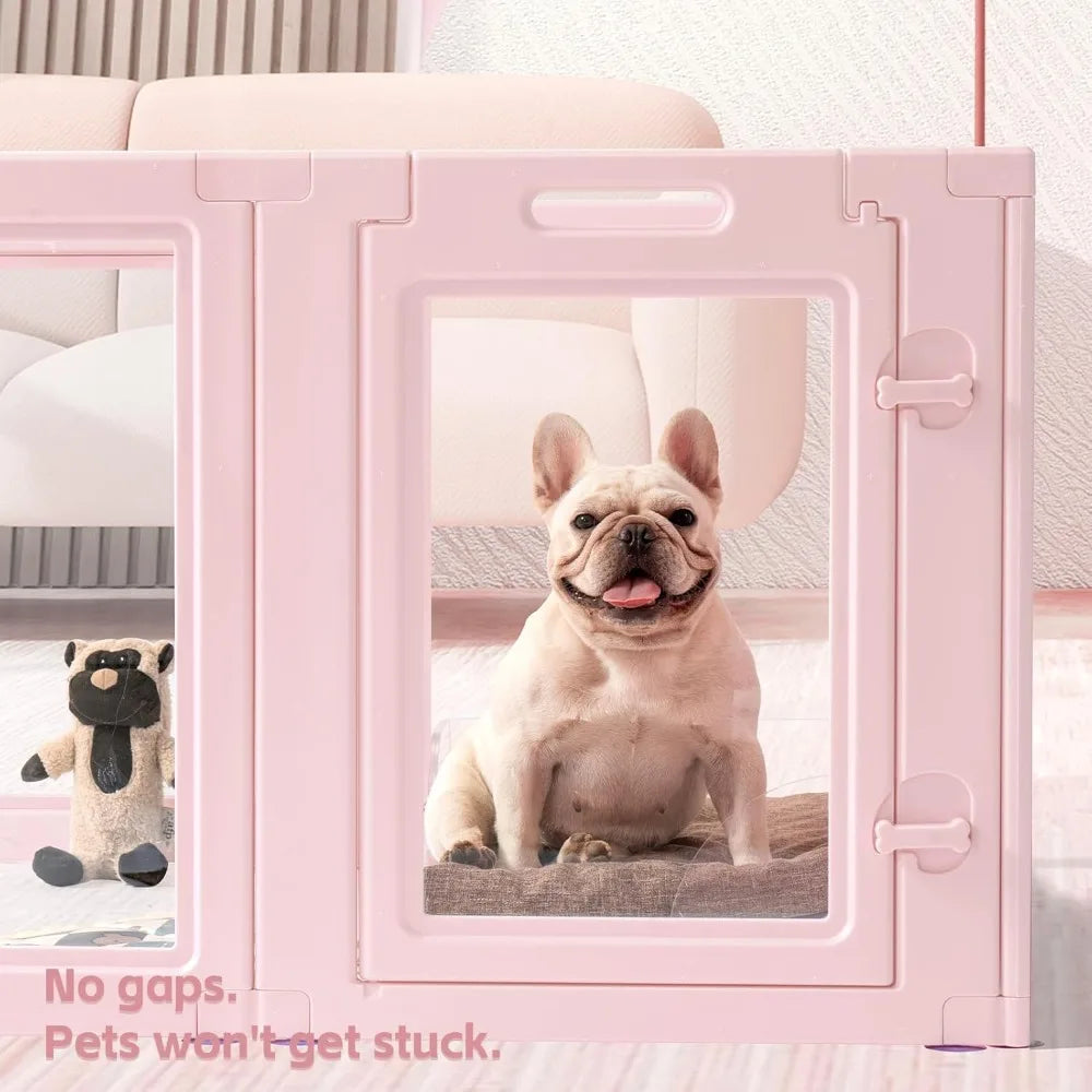 Clear Acrylic Dog Playpen House