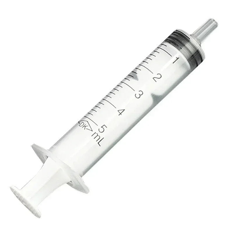 10pcs Disposable Plastic 5ml Injector Syringe