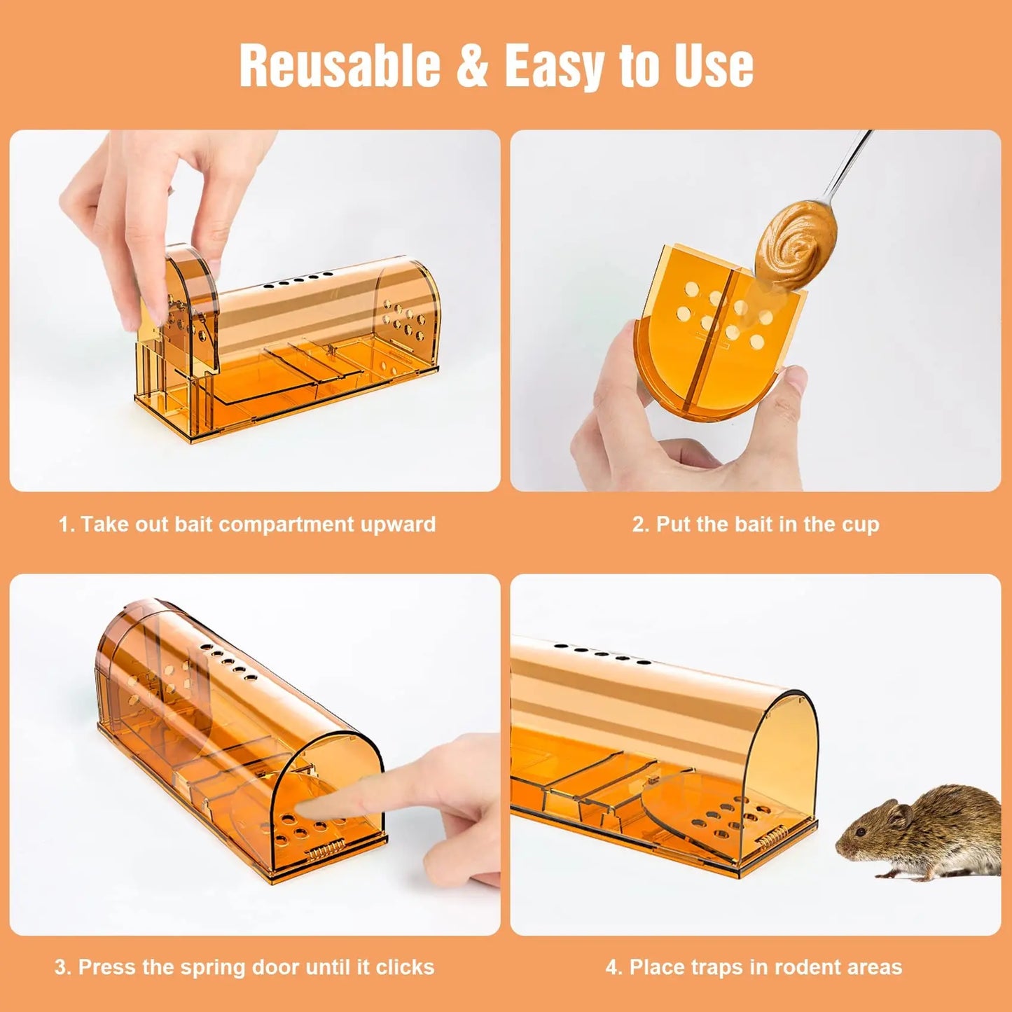 1Pc Mouse Trap Cage