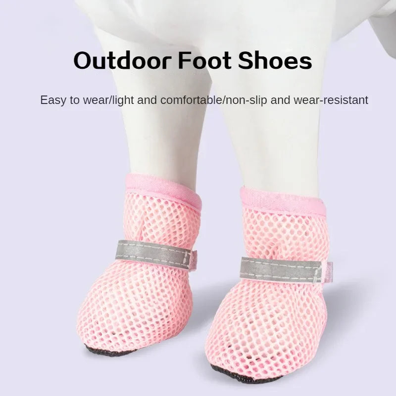 4pc, Dog Shoes Non-slip