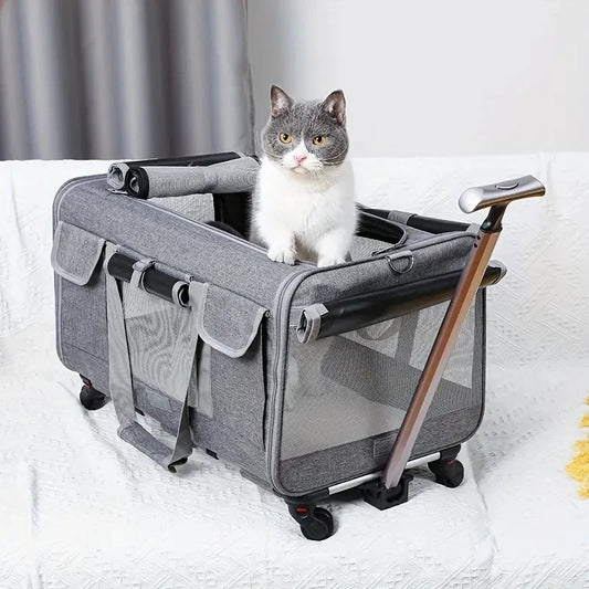 Extra Large Portable Pet Trolley Case