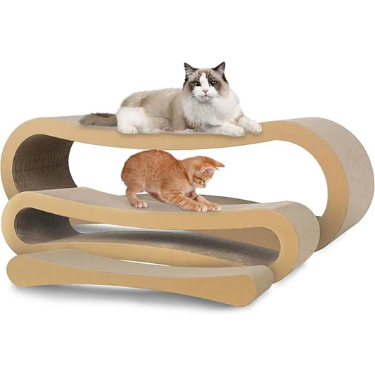 3 in 1 Cat Scratcher Cardboard,