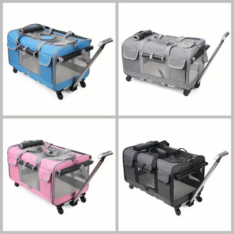 Extra Large Portable Pet Trolley Case