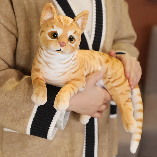 29cm Simulation American Shorthai &Siamese Cat