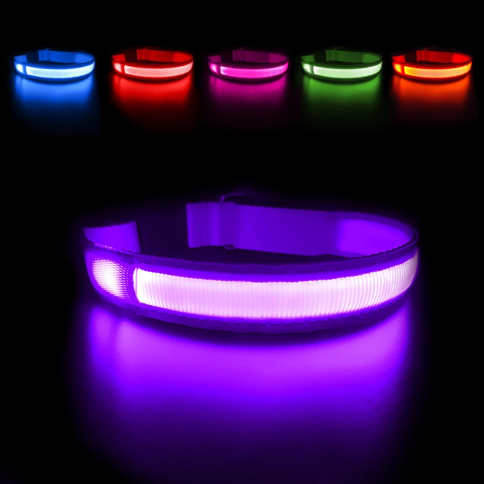 Luminous dog collar