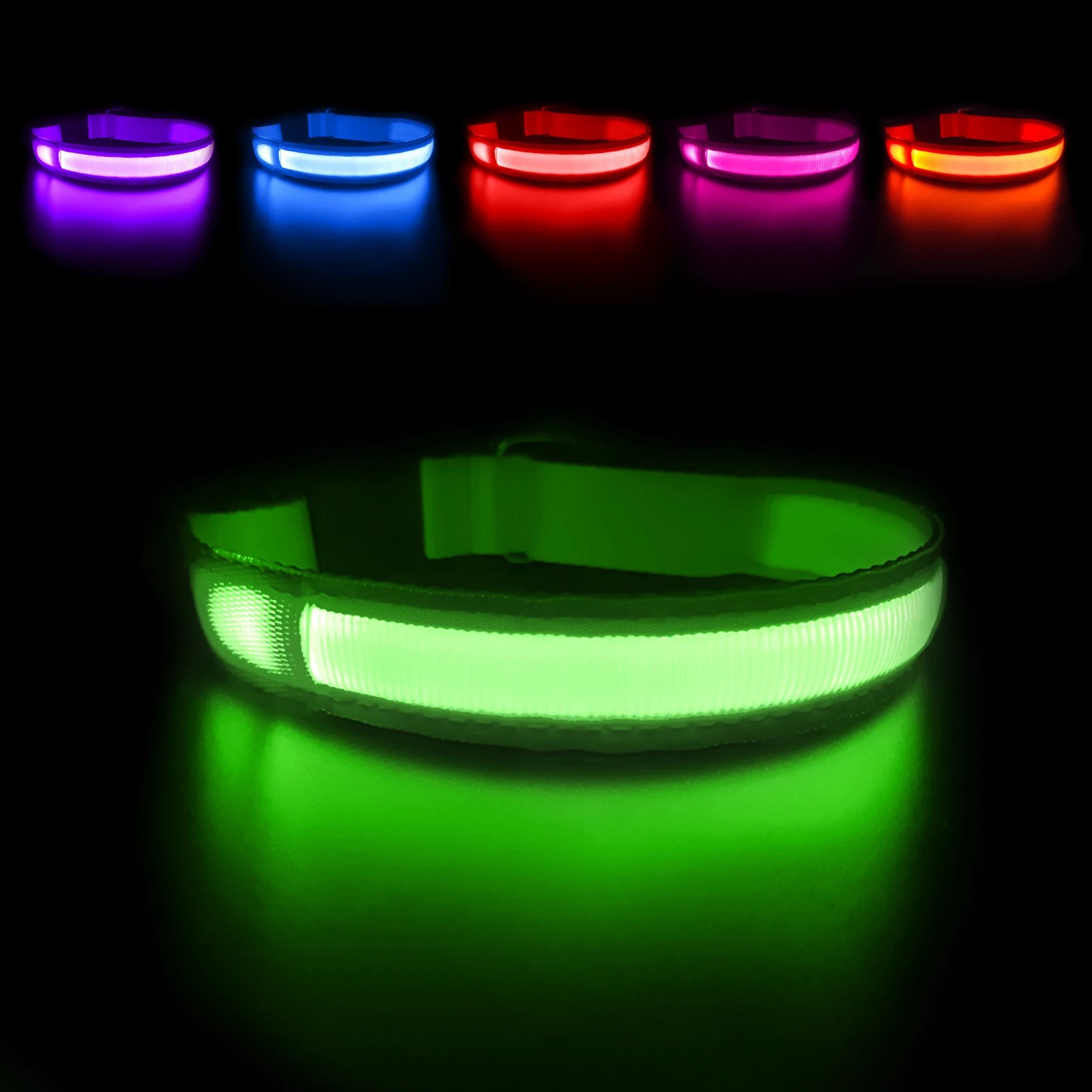 Luminous dog collar