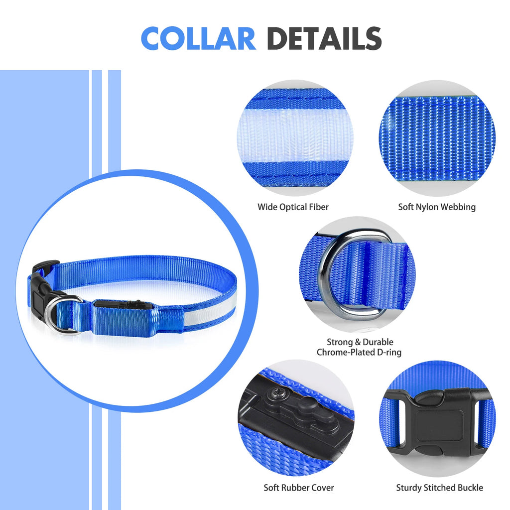 Luminous dog collar