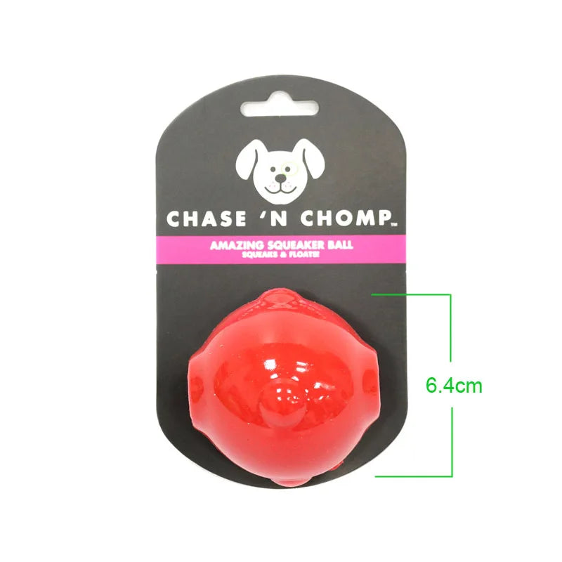 CAITEC Dog Toy Amazing Squeaker Ball