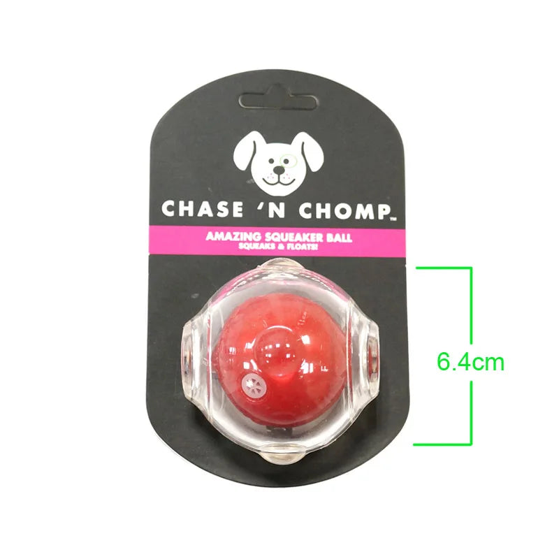 CAITEC Dog Toy Amazing Squeaker Ball