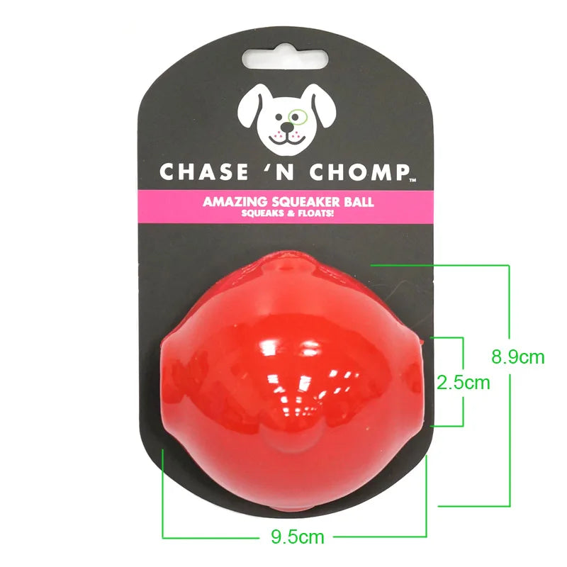 CAITEC Dog Toy Amazing Squeaker Ball