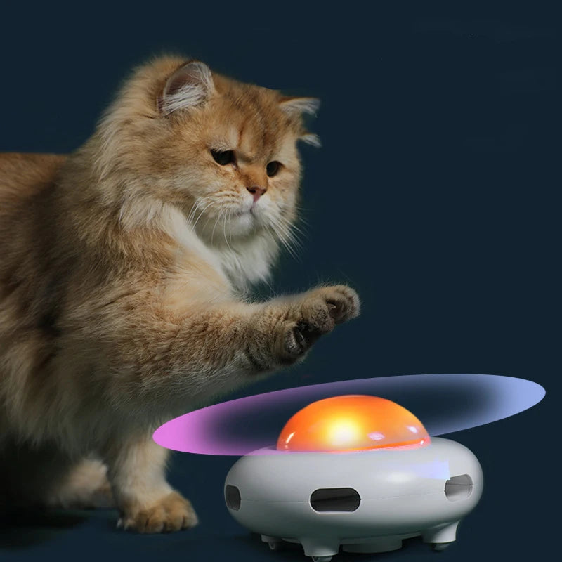 Pet Electronic UFO Smart Funny Cat Turntable Toy