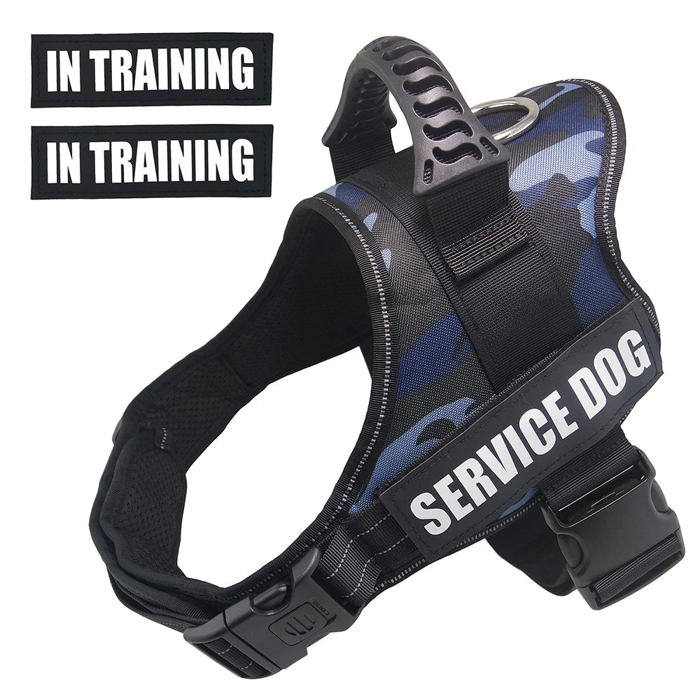 Bulldog Corgi Chihuahua Chest Harness For Service Dogs