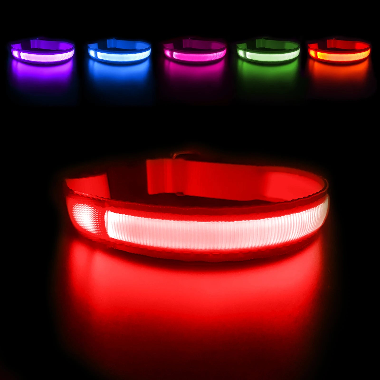 Luminous dog collar