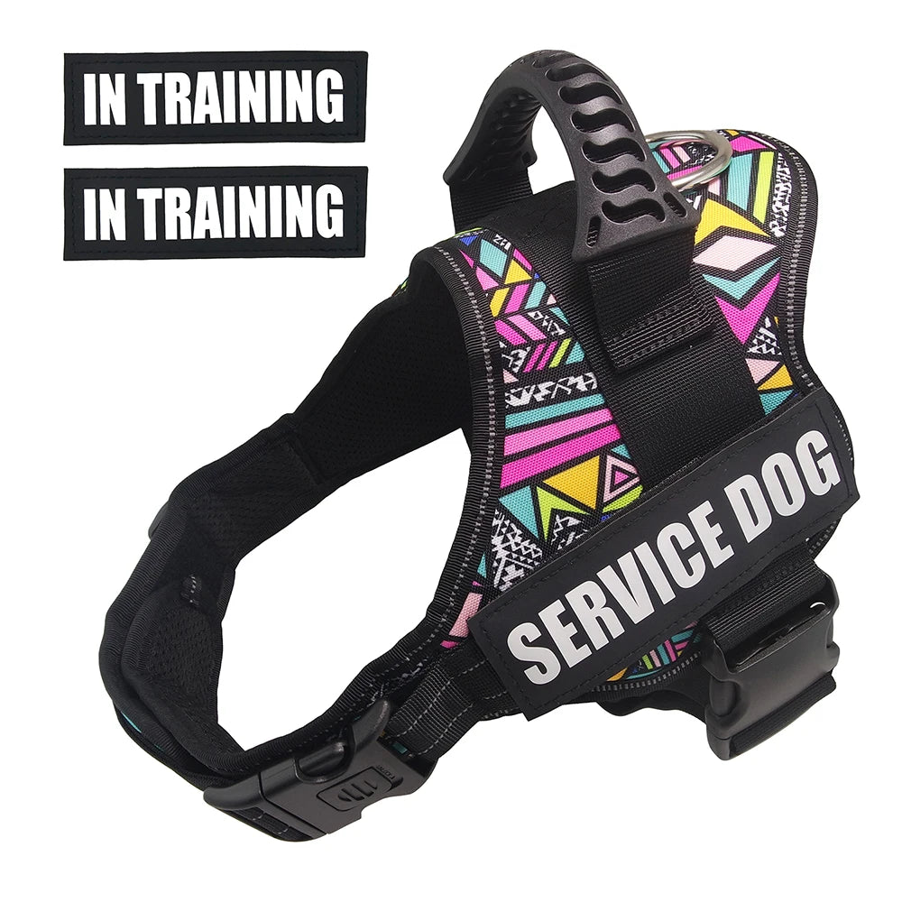 Bulldog Corgi Chihuahua Chest Harness For Service Dogs
