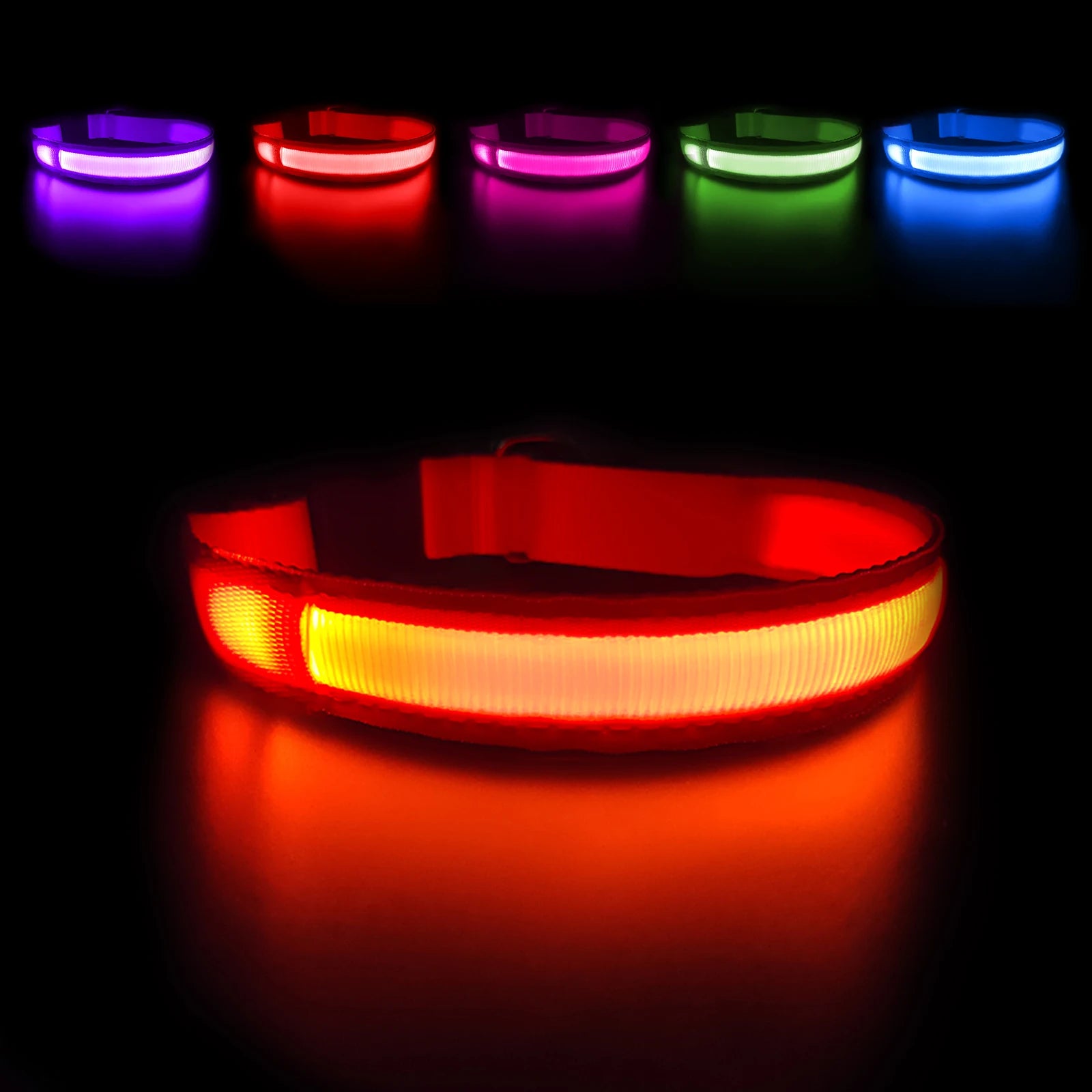 Luminous dog collar