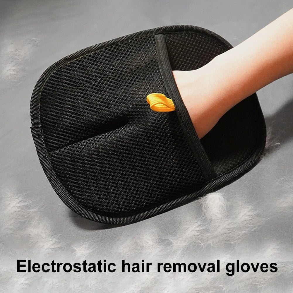 Double-Sided Pet Grooming Gloves