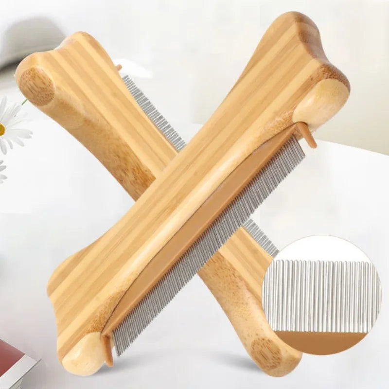 Dog Comb Bamboo