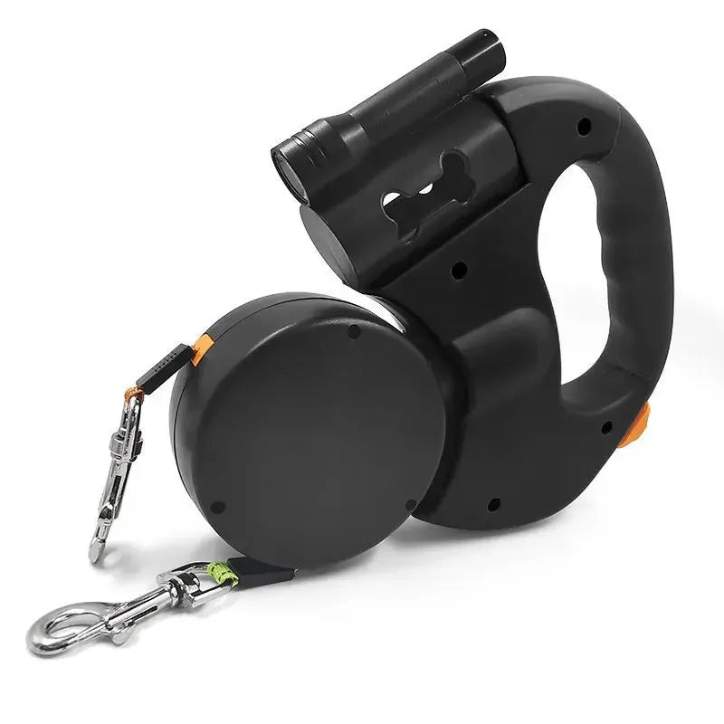 Auto Retractable Double-Ended Dog Leash