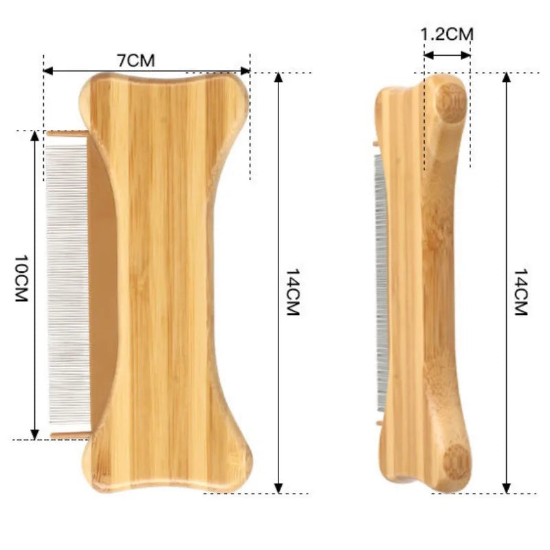 Dog Comb Bamboo