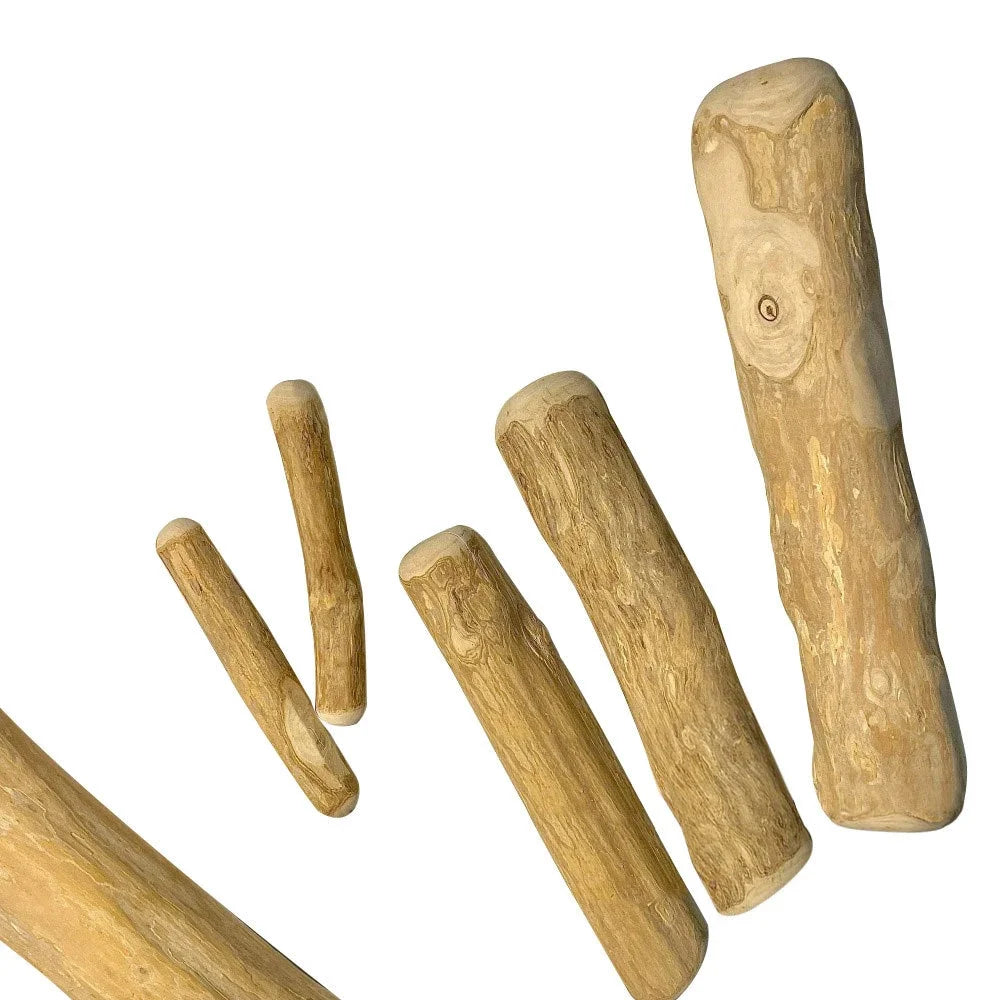 FZCSPEED Coffee Wooden Dog Chew Toy