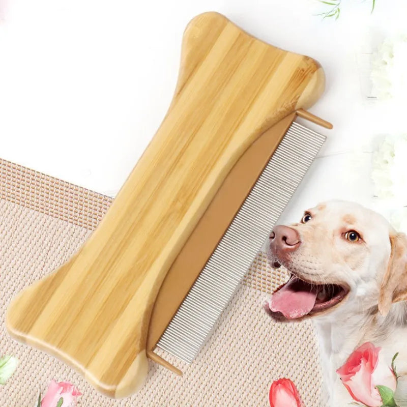 Dog Comb Bamboo