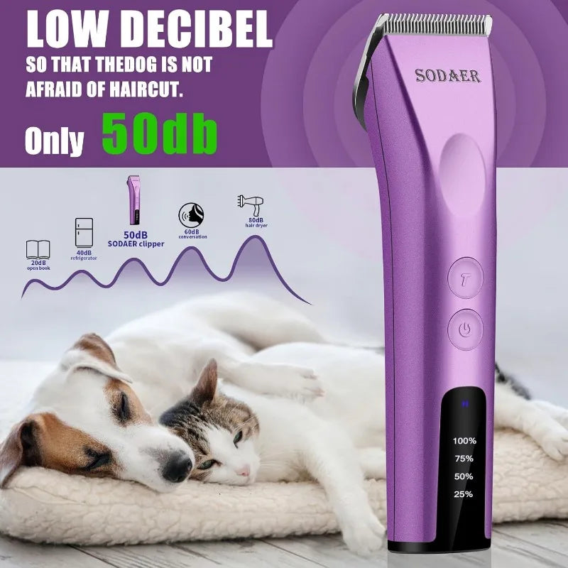 Pet Cordless  Clipper Grooming Kit