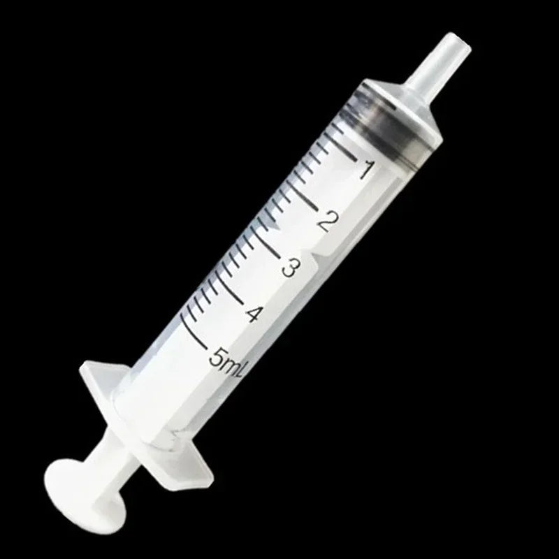 10pcs Disposable Plastic 5ml Injector Syringe