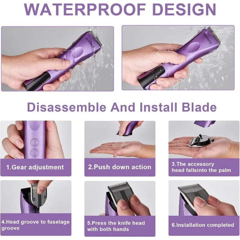 Pet Cordless  Clipper Grooming Kit