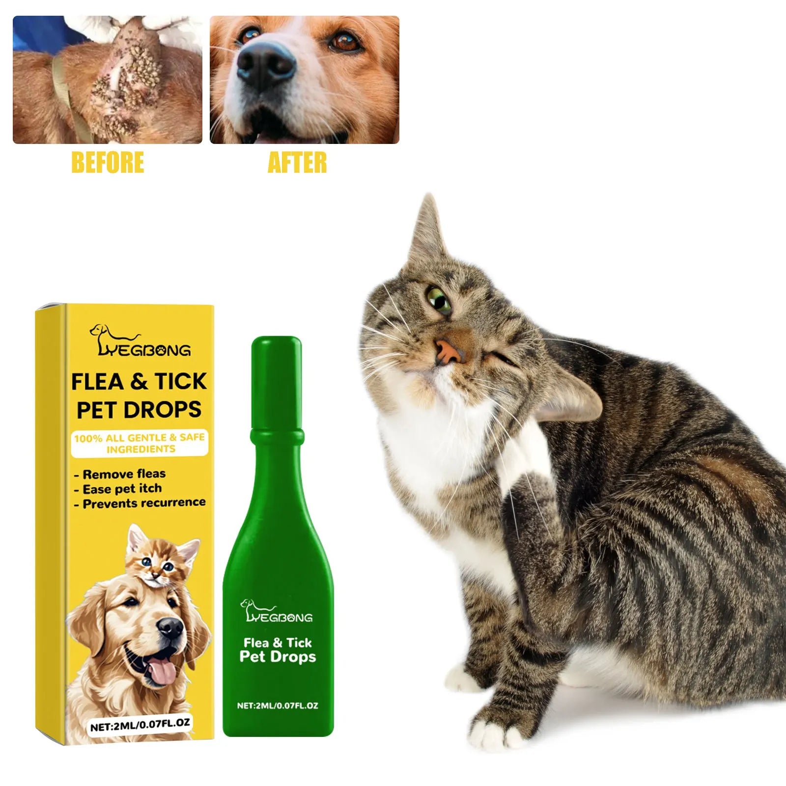 Cat Anti Flea Drops