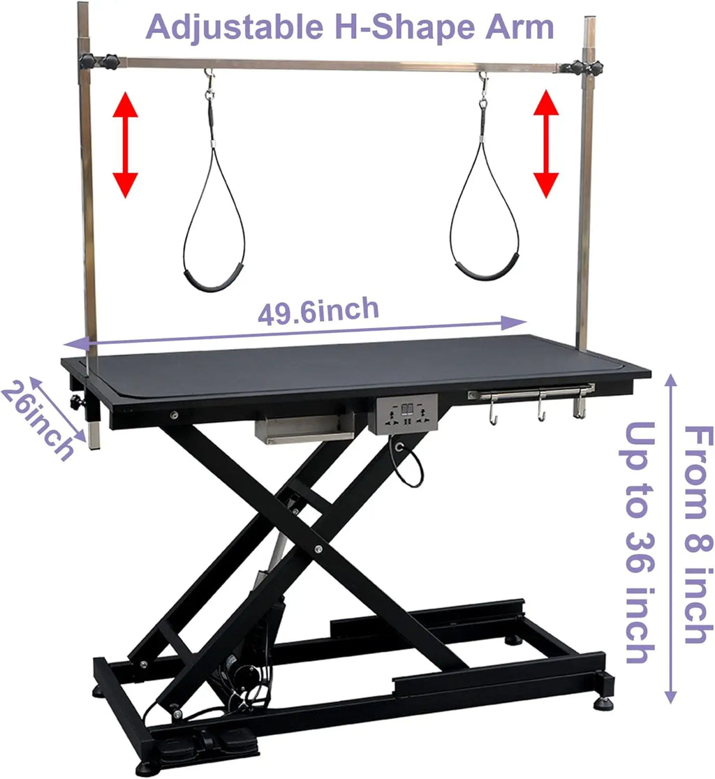 Lift Pet Grooming Table Heavy Duty Professional X-Type






 Electric Lift Dog Grooming