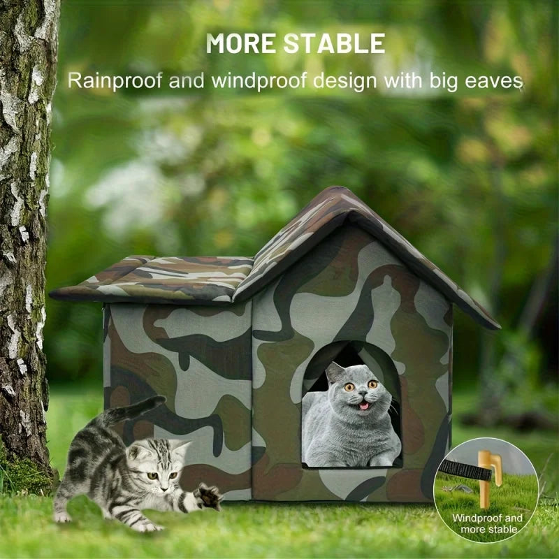 Oxford Cloth Cat House