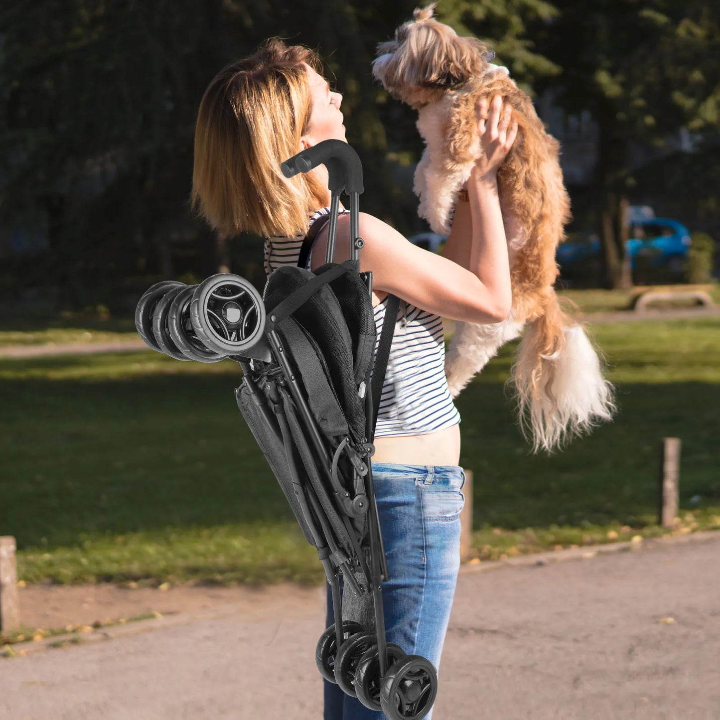 Wedyvko Pet Dog Stroller