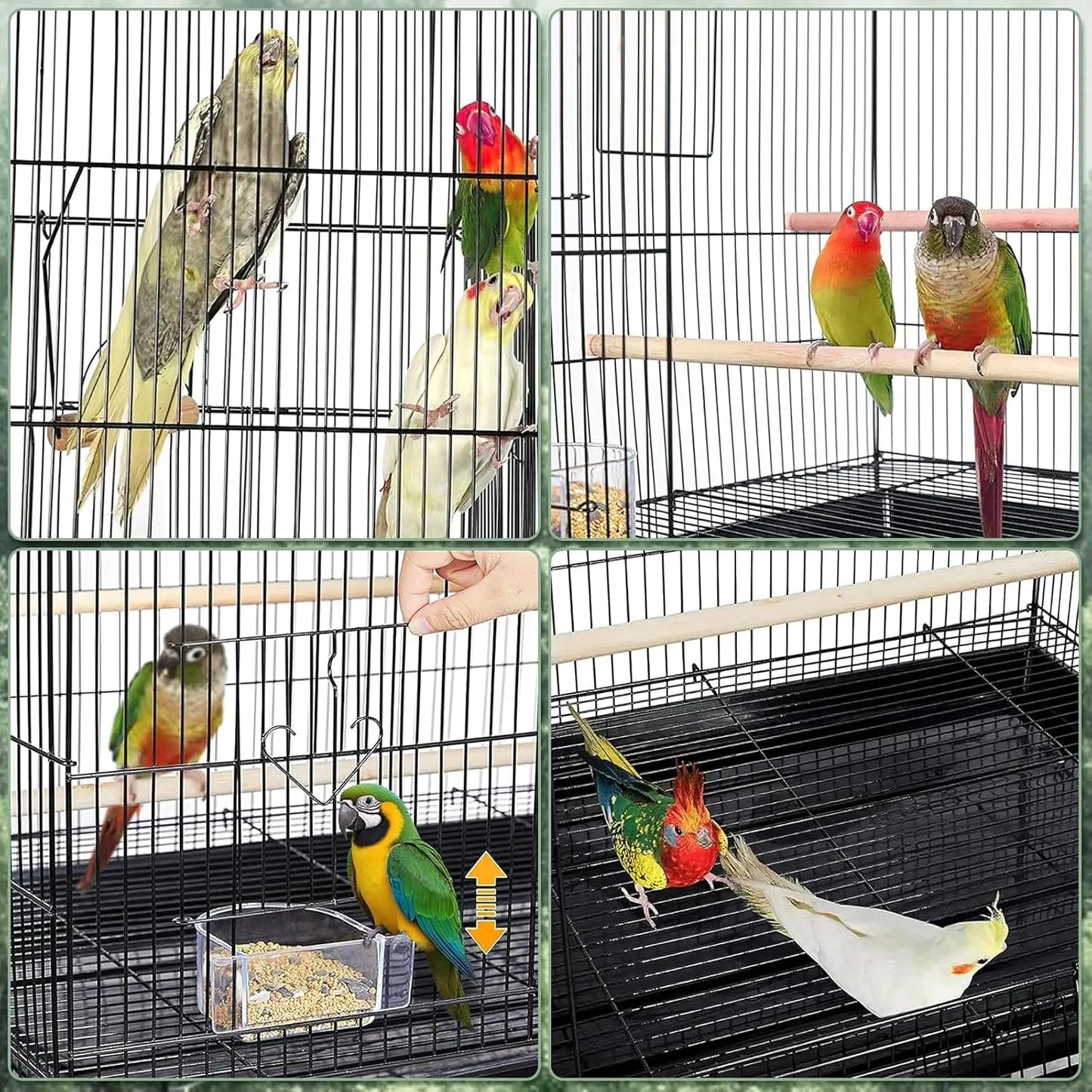 Portable Bird Cage Carrier