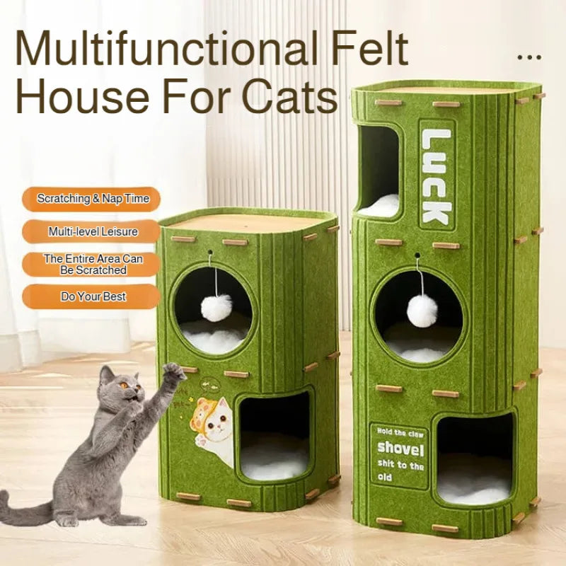 Indoor Cat Multi-Layer Cat Nest
