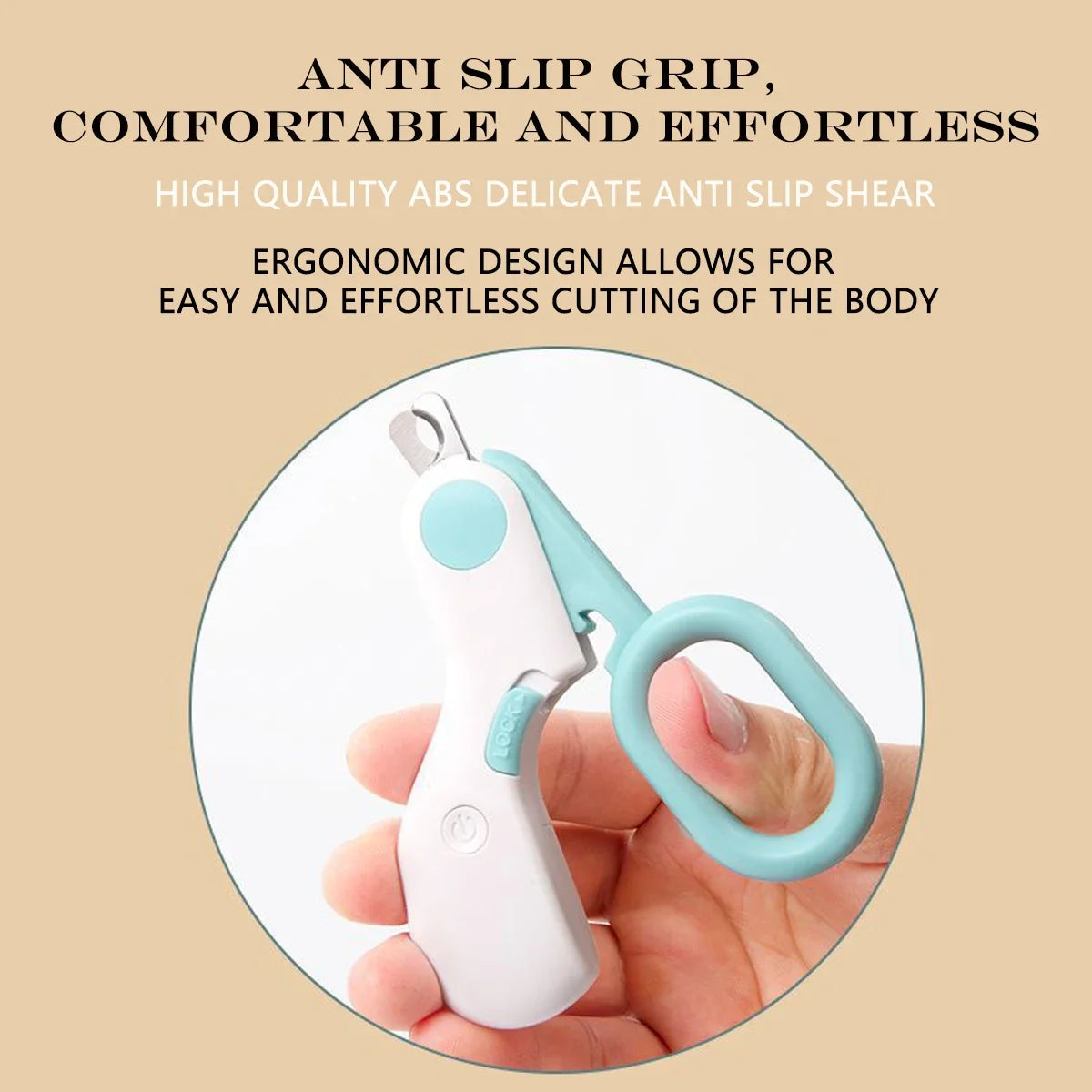 LED Light Cat Dog Nail Clipper