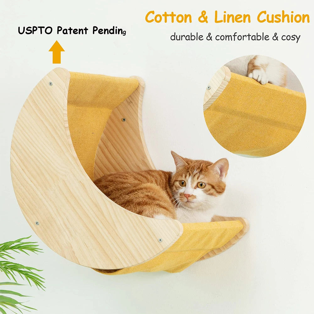 Cat Wall Climbing Shelf