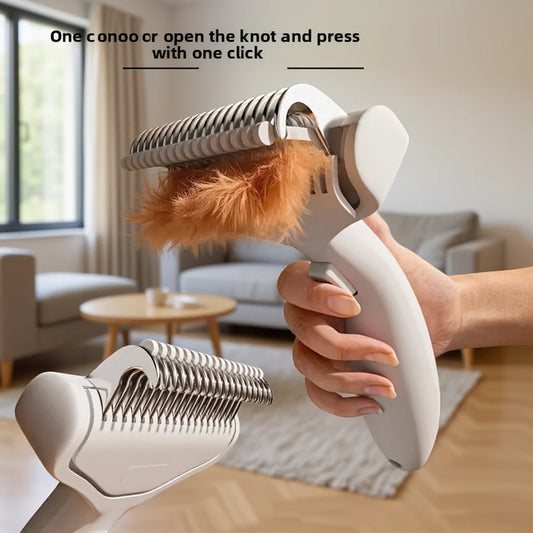 Magical Stainless Steel Dog Brush