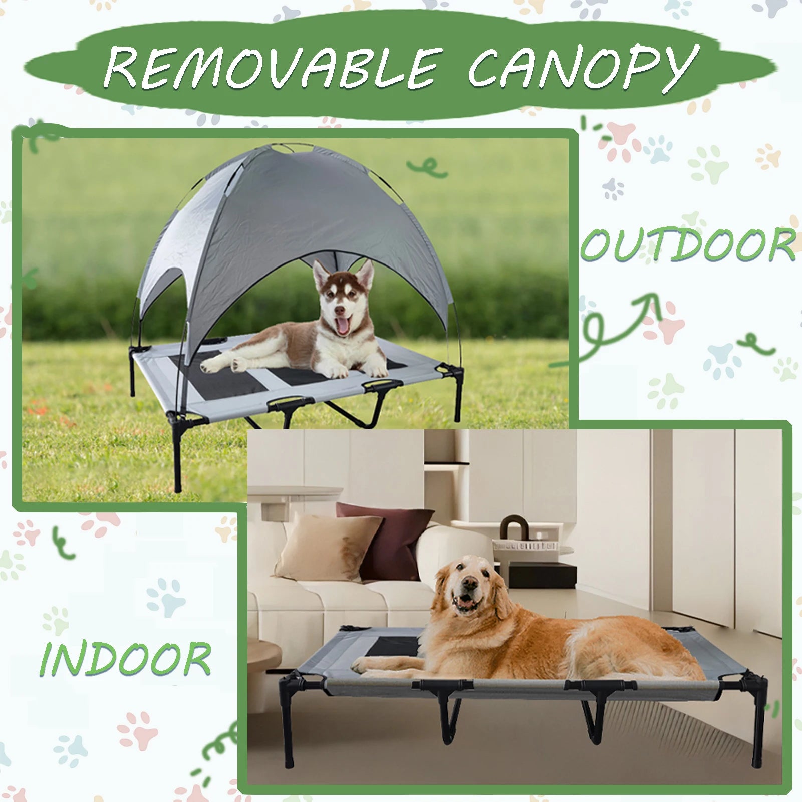 Dog Bed with Canopy