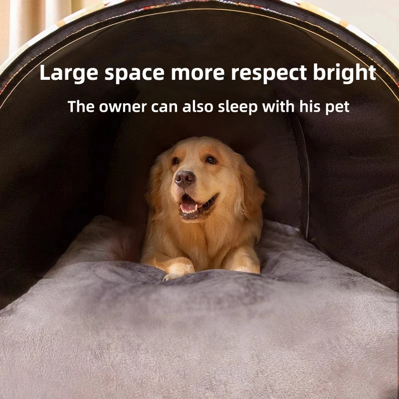 2024 New Dog Kennel Winter Warm