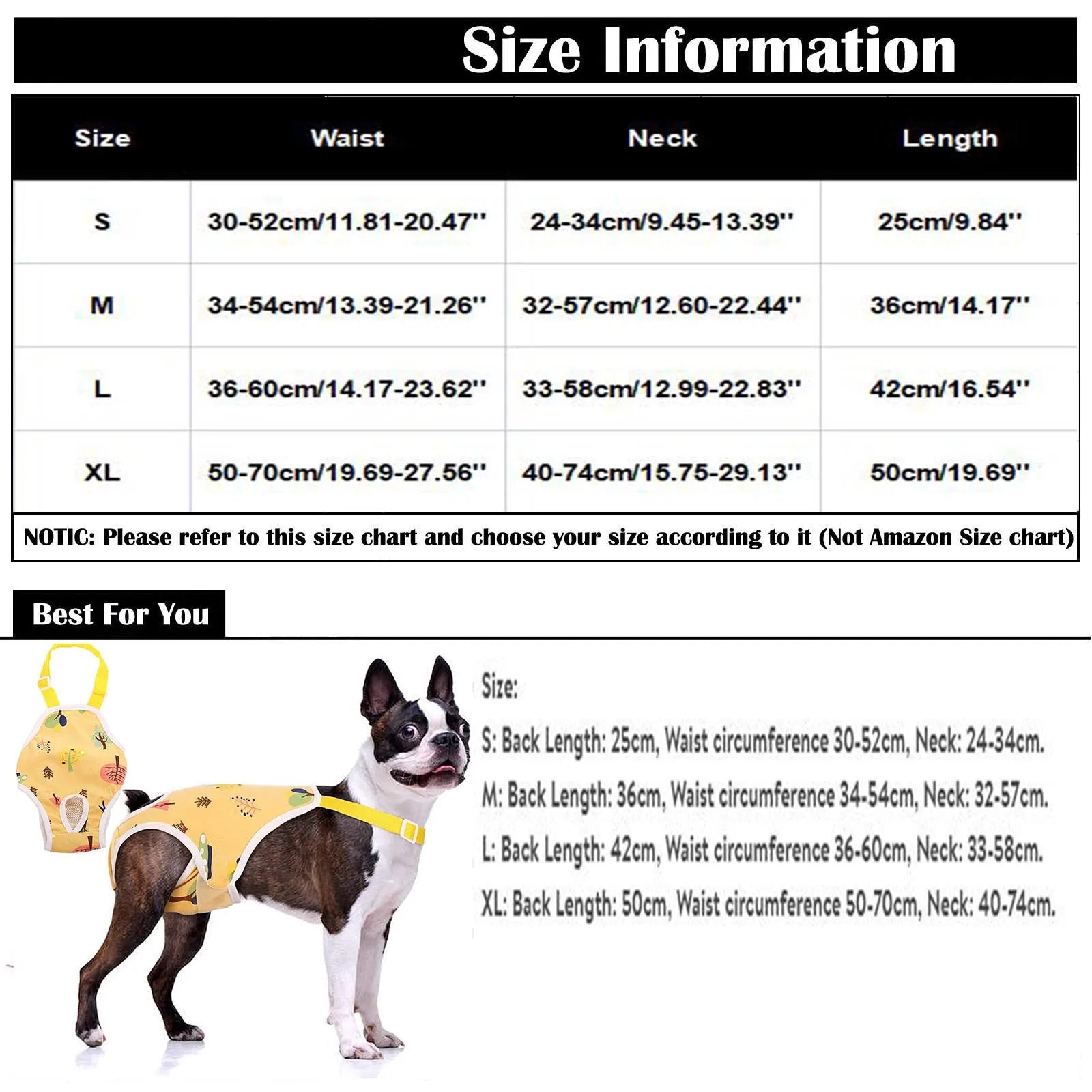 Unisex Pet Physiological Pants