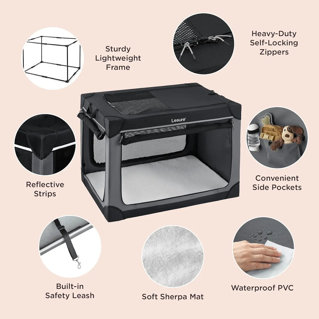 Soft Collapsible Dog Crate