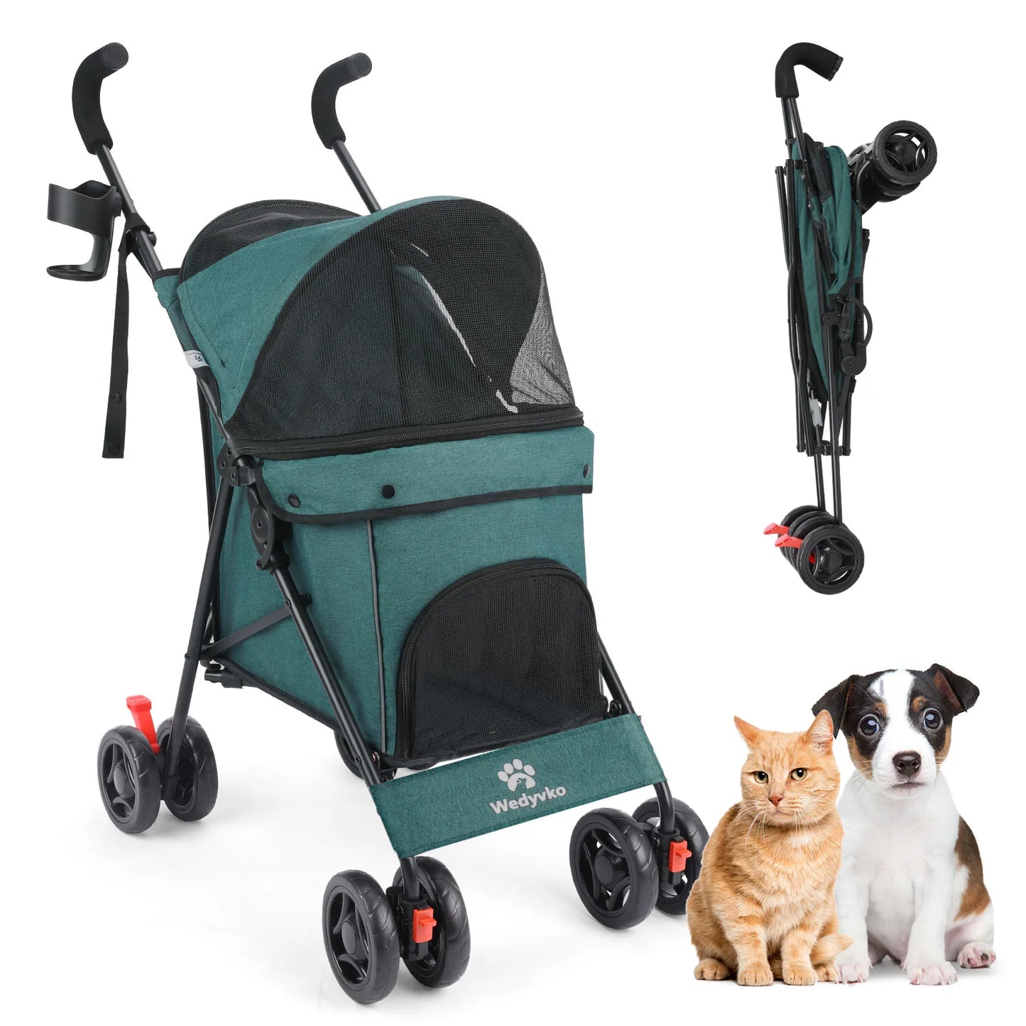 Wedyvko Pet Dog Stroller